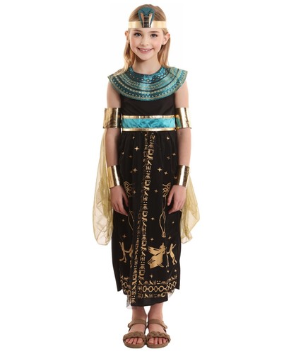 Costume cleopatra nera reale - nera,